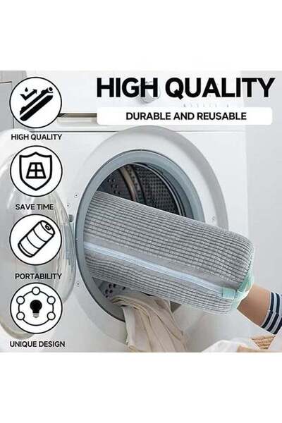Arabest 2-Pack Shoe Cleaning Bag, Washing Machine Shoe Bag, Adjustable Shoes ...