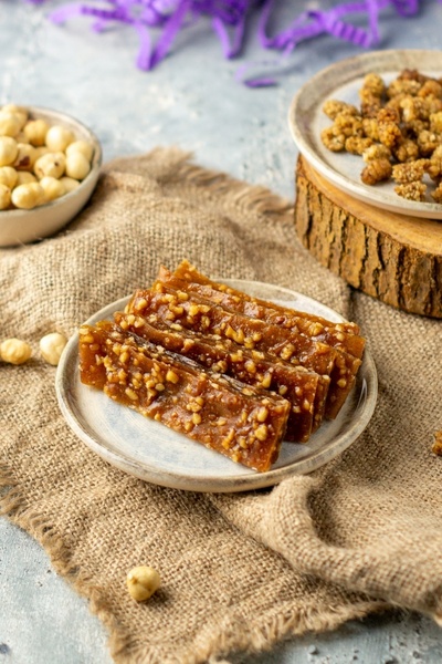 Sultan Pestil Glutensiz Şeker İlavesiz Fındıklı Pestil 300 gr