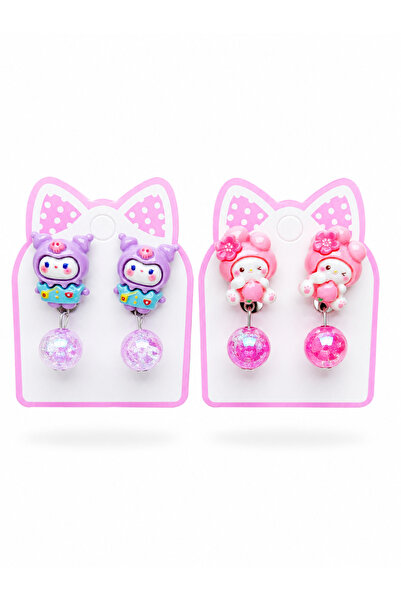 shop Hello Kitty Kuromi Sanrio Karakterli Karışık Renk ve Model Sıkıştırmalı ...