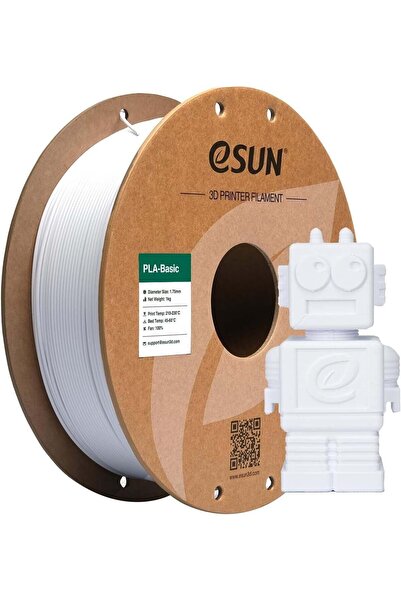 eSun Beyaz PLA Basic Filament 1.75mm 1kg