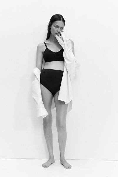 H&M MAMA Dolgulu ve Pamuklu Emzirme Sütyeni Seamless