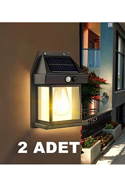 2Li Set Solar Powered Garden Led Bulb with Motion Sensor Garden Led Waterproof 3 Mode Solar Led