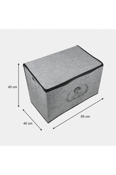 Less Home Felt zippered chest megaplus