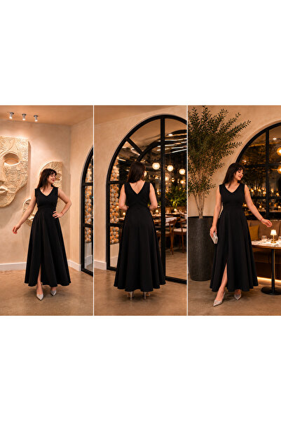 Butik STOLA SİYAH ELBİSE