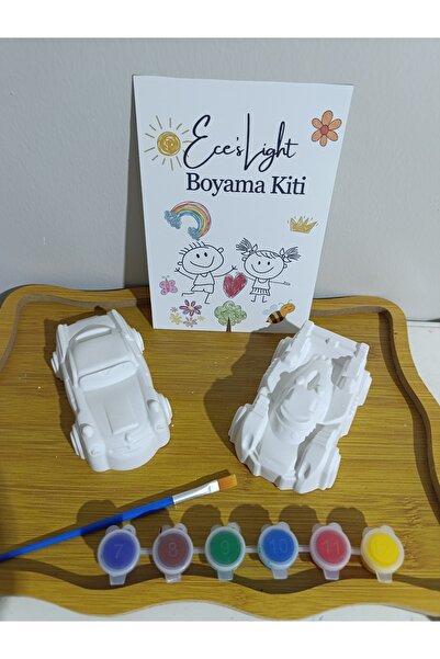 eceslight Çocuklar İçin Taş Tozu Boyama Kiti – Eğitici Boyama Seti, Boyanabil...