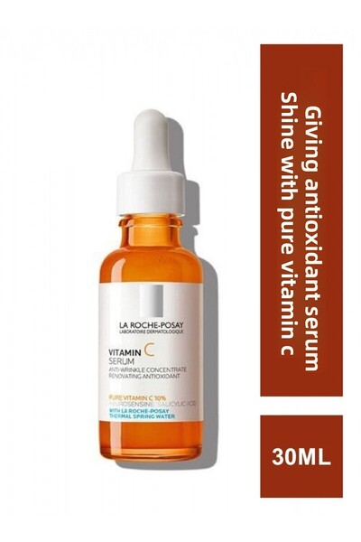 La Roche Posay Pure Vitamin C 12% Serum Antioxidant Brightening Facial Serum ...