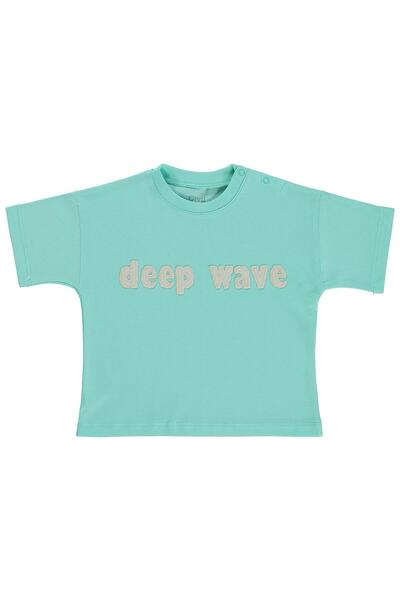 Civil Baby Μπλουζάκι Deep Wave για 6-18 μήνες - Πράσινο