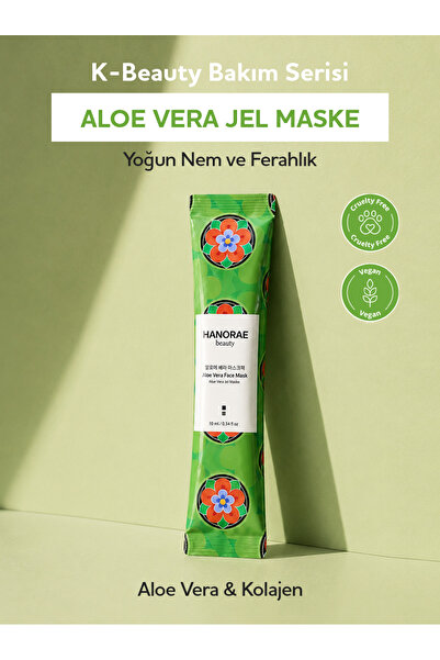 Hanorae Beauty Aloe Vera Jel Maske