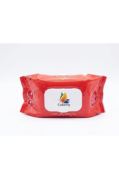 colorfly Fresh Rose Scented Wet Wipes (120 Wipes) - Alcohol and Paraben-Free ...