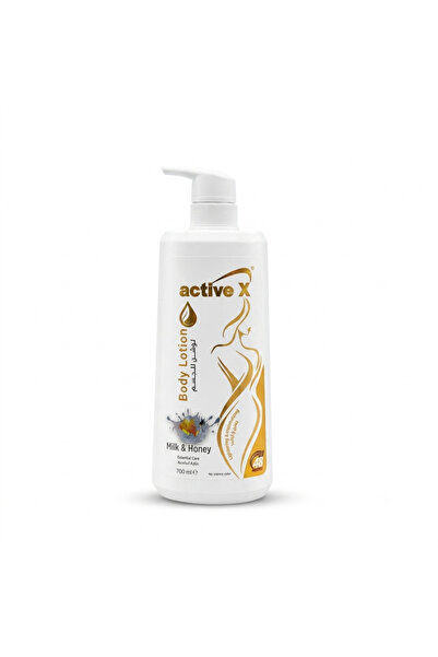 Activex لوشن الجسم بالحليب والعسل 700 مل - مرطب مغذي للوجه والجسم