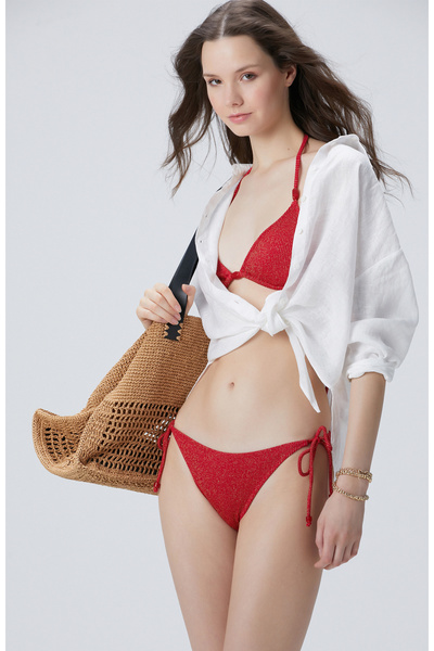 Network Kırmızı Bikini Altı
