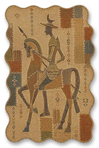 Rugs Modern Halı SDT Kadın Tema Desenli Modern Dokuma Taban Dekoratif Halı sd...
