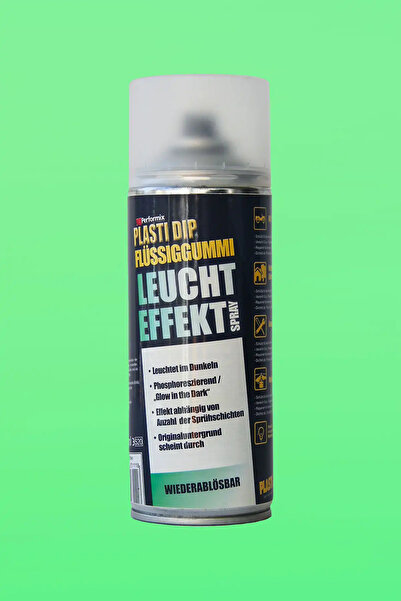 PLASTİDİP Plasti Dip - Sprey - 400 ml - Mat Gece Parlayan Fosfor
