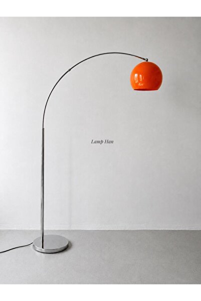 Lamp Han Deve Boynu Serisi Zemin Lambası Olta Lambader