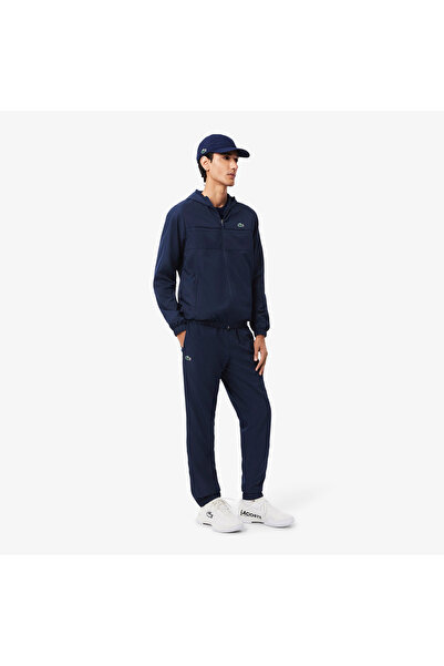 Lacoste Erkek Regular Fit Kapüşonlu Lacivert Eşofman Takımı