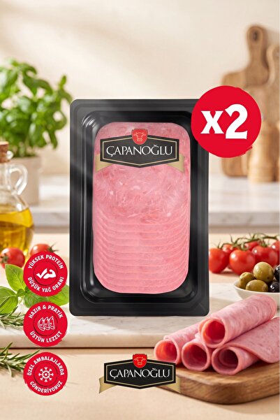 Çapanoğlu Dana But Etinden 2'li Dilimli Jambon 100gr Paketli Lezzetli Atıştır...