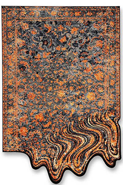 Rugs Modern Halı SDT Dalga Detaylı Dokuma Taban Modern Dekoratif Halı sdt253