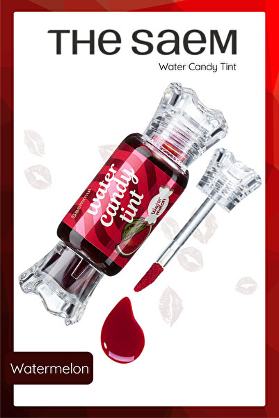 THE SAEM Saemmul Water Candy Tint - Nem Sağlayan Parlak Görünümlü Tint Waterm...