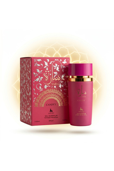 Ayelet Set de 5 parfumuri orientale 100ML (3xFemei + 2xBărbați) - Sara Candy + Apollo Mane Brown + Apollo Mane Black + Sara Pink + Sara White