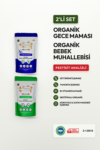 Soul Kitchen Organik Ürünler Organik Sertifikalı Bebek Gece Maması ve Muhalle...