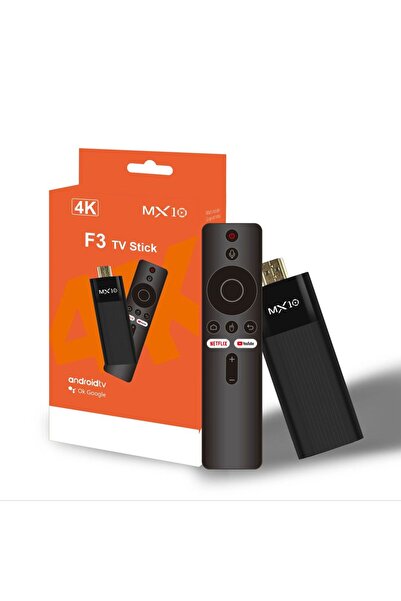 Choice جهاز تلفزيون أندرويد صغير الحجم MX10-F3 بدقة 4K فائقة الوضوح، يدعم شبك...