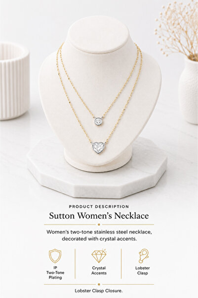 Fossil Colier de damă Sutton JF04357998