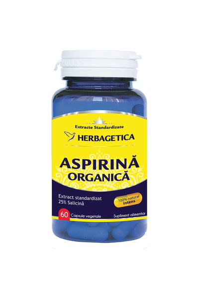 herbagetica Aspirina Organica x 60 capsule