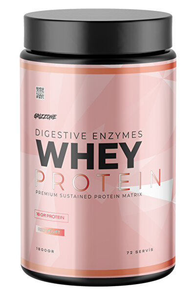 GRIZZONE Whey Proteın 1.800 Gr ( Red Velvet Aromalı )