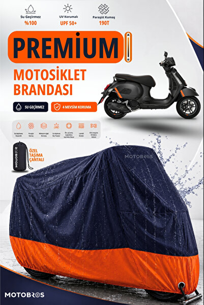 Motobros دراجة نارية فيسبا 80cc فاخرة قسط قماش المظلة القماش المشمع مقاوم للم...