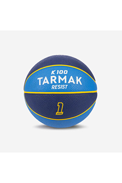 Decathlon Tarmak Mini Košarkaška Lopta - Veličina 1 - Žuta / Ljubičasta - K10...