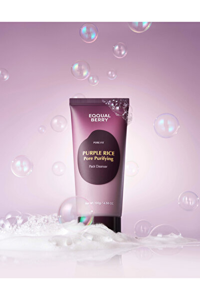 EQQUALBERRY Purple Rice Pore Purifying Pack Gözenek Önleyici ve Arındırıcı Mo...