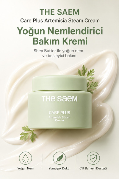 THE SAEM Care Plus Artemisia Yatıştırıcı Ve Nemlendirici Krem 100 ml