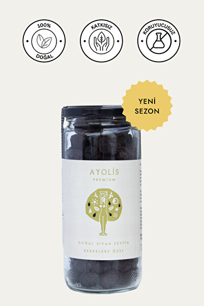 Ayolis Premium Bebek Zeytini 275 G (ORGANİK ZEYTİNYAĞLI)