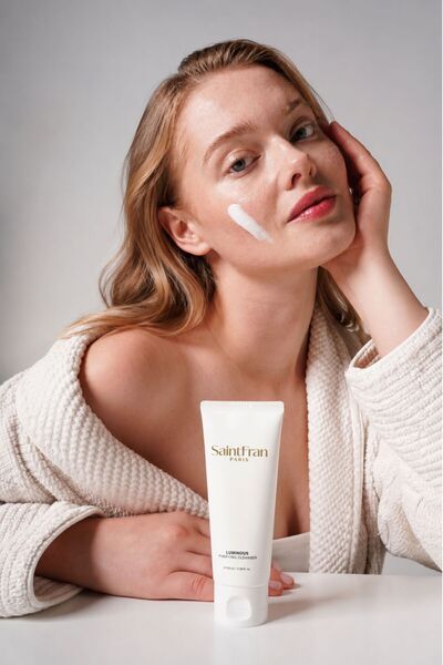 SaintFran Luminous Purifying Cleanser Enzyme Deep Cleansing and Makeup Remove...