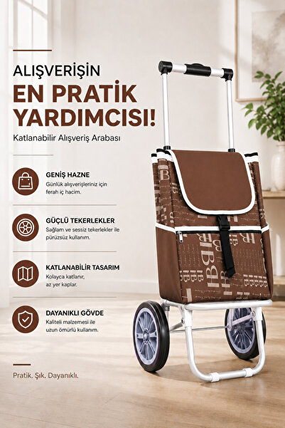 Vadi Teleskopik Saplı Su Geçirmez Çantalı Alüminyum Gövdeli Katlanabilir Paza...