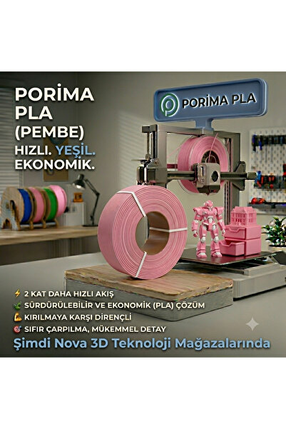 Porima Eco PLA Filament PEMBE