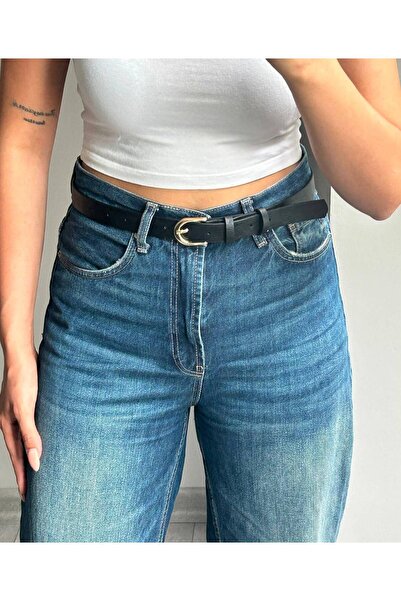 LİA KEMER Loyal Oval Buckle Model Jacket Belt Dress Belt Trouser Belt
