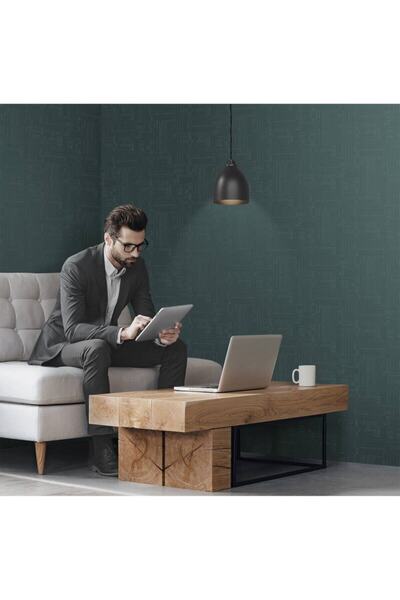 Adawall 3703 Serıe | Soyut Stilize Dokuma Modern Desenli Duvar Kağıdı (3703-4...
