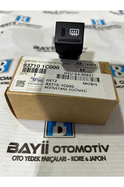 MOBIS GETZ ARKA CAM REZİSTANS DÜĞMESİ 2003-2011 93710-1C000