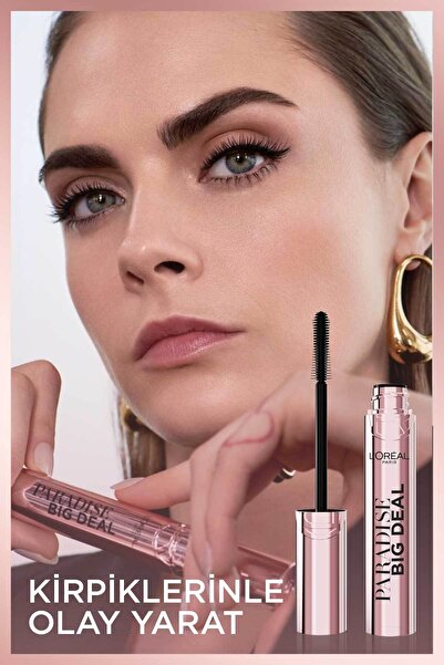 L'Oreal Paris Paradise Big Deal Maskara Siyah - Yoğun Hacim Veren ve Uzatan Ekstra Siyah Maskara Etkisi