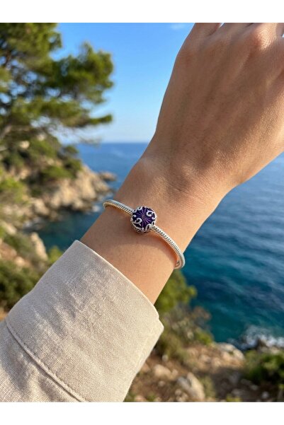 My Story Mor Tılsım Gümüş Charm