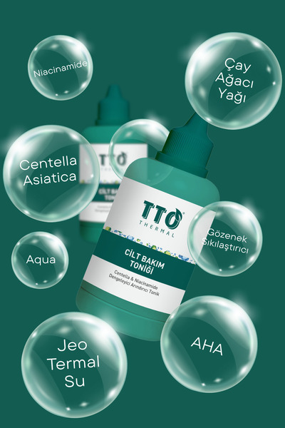 TTO Thermal Yüz Toniği 120 ml Arındırıcı Gözenek Sıkılaştırıcı Canlandırıcı Cilt Bakım Toniği