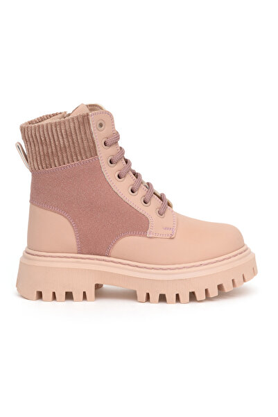 U.S. Polo Assn. Kız Çocuk Pudra Bot 50277288-VR042