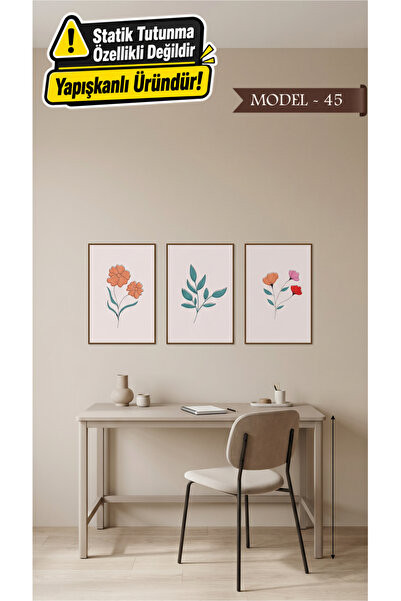 Akıllı Kağıt Floare adezivă cu aspect de sticlă (Model- 45)