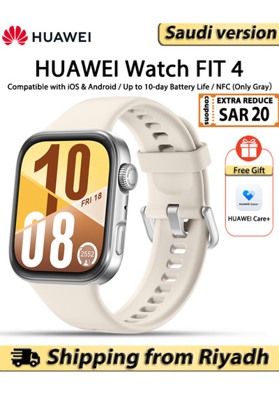 Huawei Watch Fit 4 Smartwatch 1.82" Display 10-Day Battery Life Ios & Android...