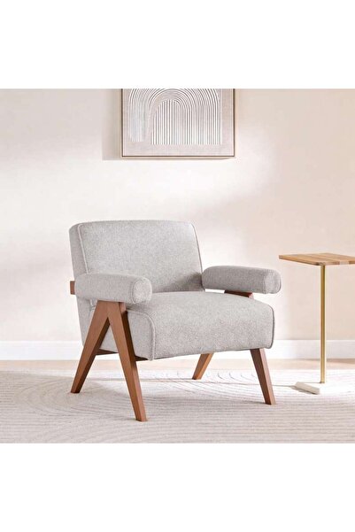 PAN HOME Favn Accent Chair - Beige