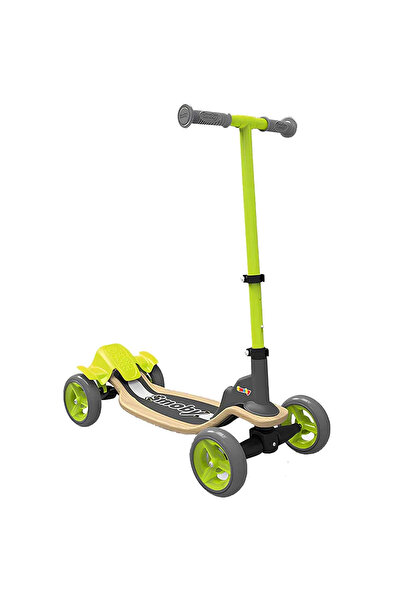 TOYFEST S-Cruiser Ahşap 4 Tekerlekli Scooter