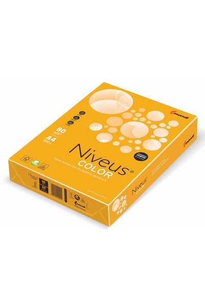 NIVEUS Hârtie copiator A4 Orange Gold Trend 80g 500 coli/Top AG10