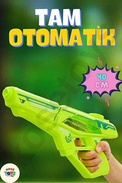 kosetoys Şarjlı Su Tabancası Uzun Menzil Pilli Su Tabancası