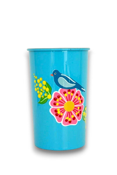 DEDEMİN EMAYELERİ Cup with Blue Bird